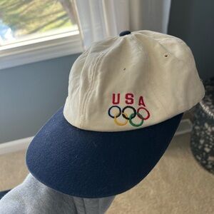 Vintage Olympics USA Starter Cap